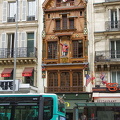 An interesting facade of this McDonald's in Paris